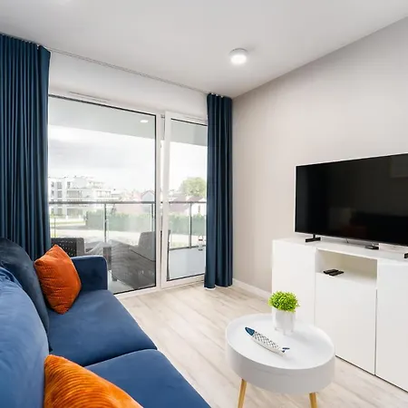 Westin House - Blue Z Rowerami By Perlowa Przystan Rent Apartment Kolobrzeg